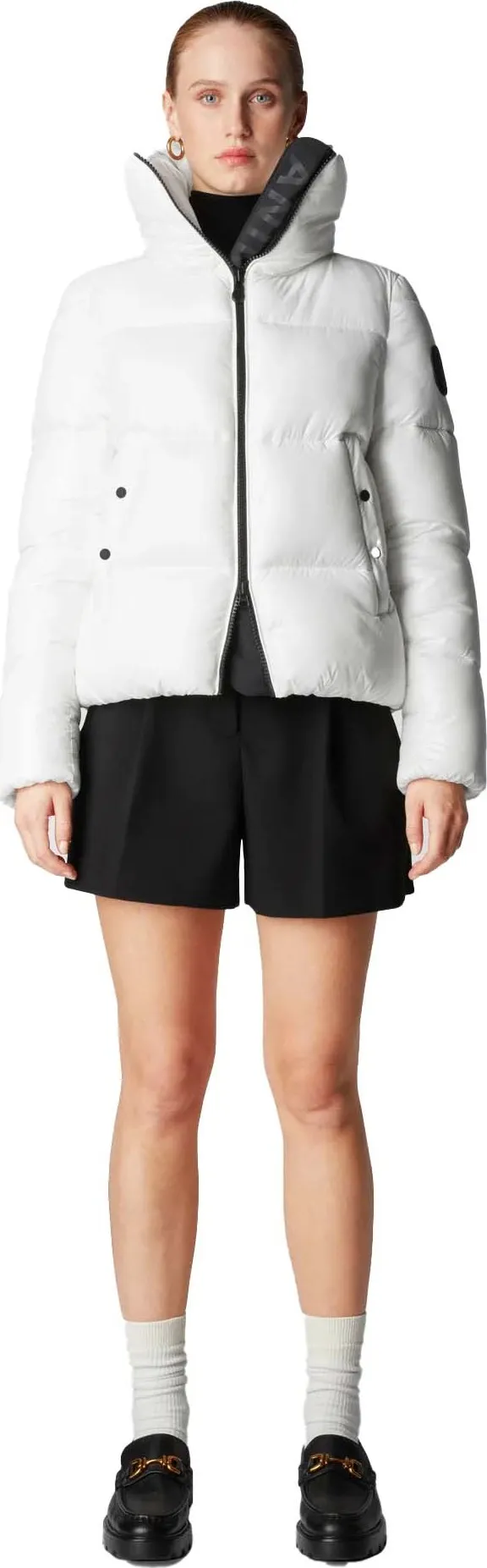 Save the Duck Women&#x27;s Animal Free Puffer Jacket Isla Off White | Buy Save the Duck Women&#x27;s Animal Free Puffer Jacket Isla Off White here | Outnorth