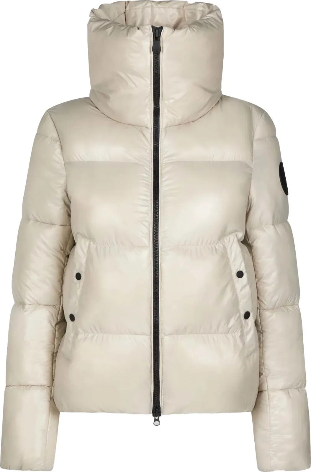 Save the Duck Women&#x27;s Animal Free Puffer Jacket Isla Rainy Beige | Buy Save the Duck Women&#x27;s Animal Free Puffer Jacket Isla Rainy Beige here | Outnorth