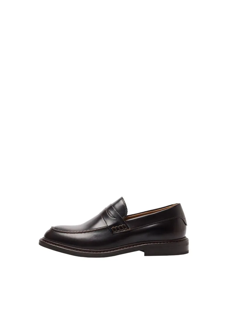 Selected Homme Carter - Læder penny loafer