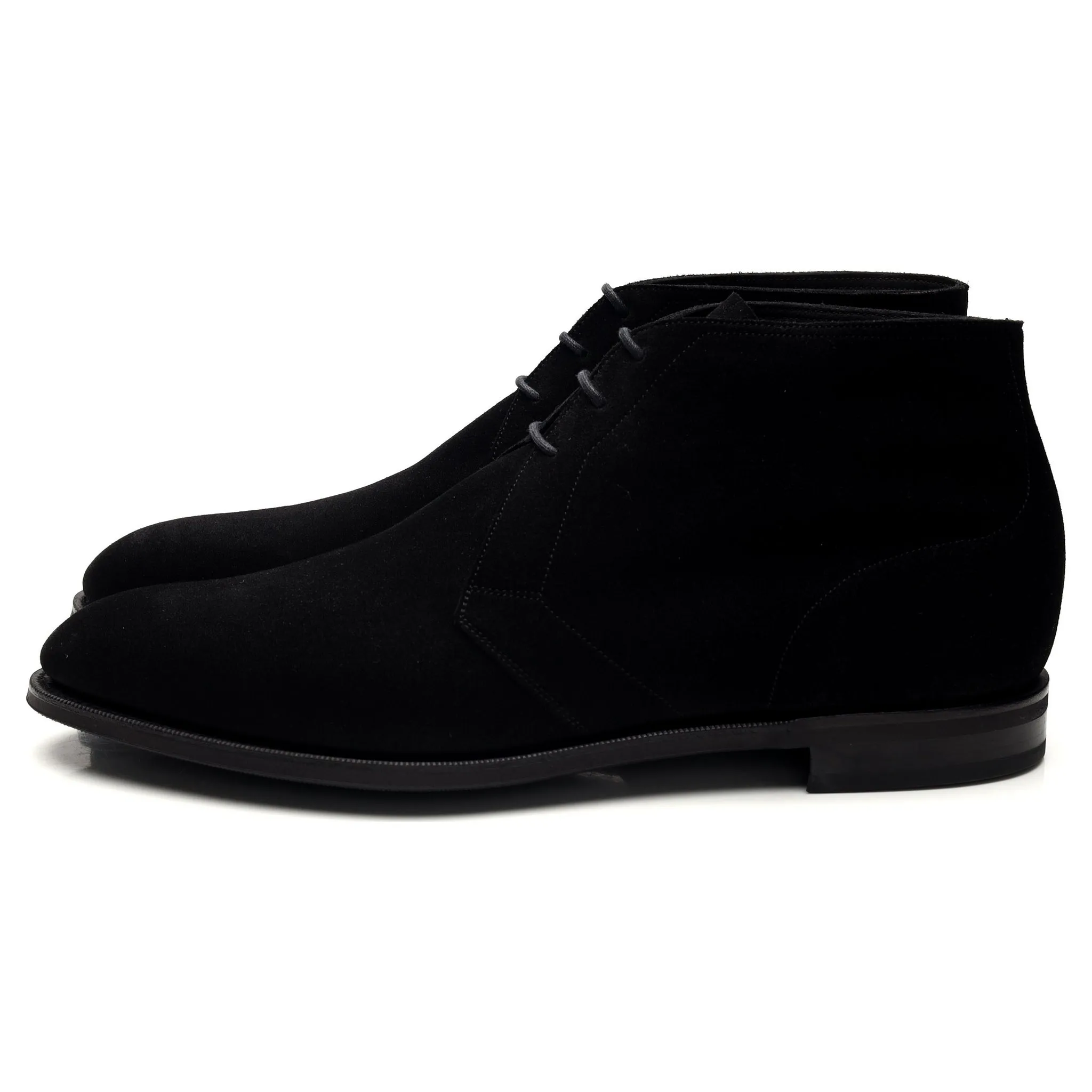 'Shanklin' Black Suede Chukka Boots UK 9.5 E