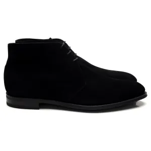 'Shanklin' Black Suede Chukka Boots UK 9.5 E