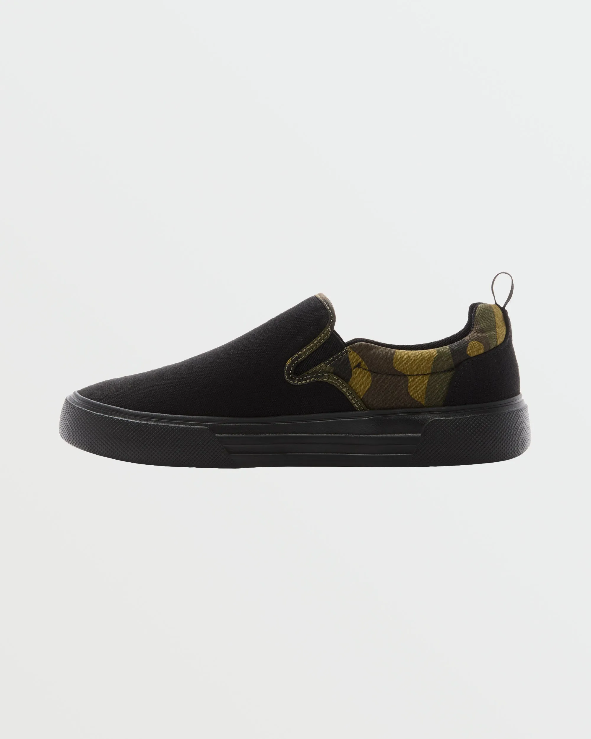 Shore Slip On Shoes - Black/Camo/Multi