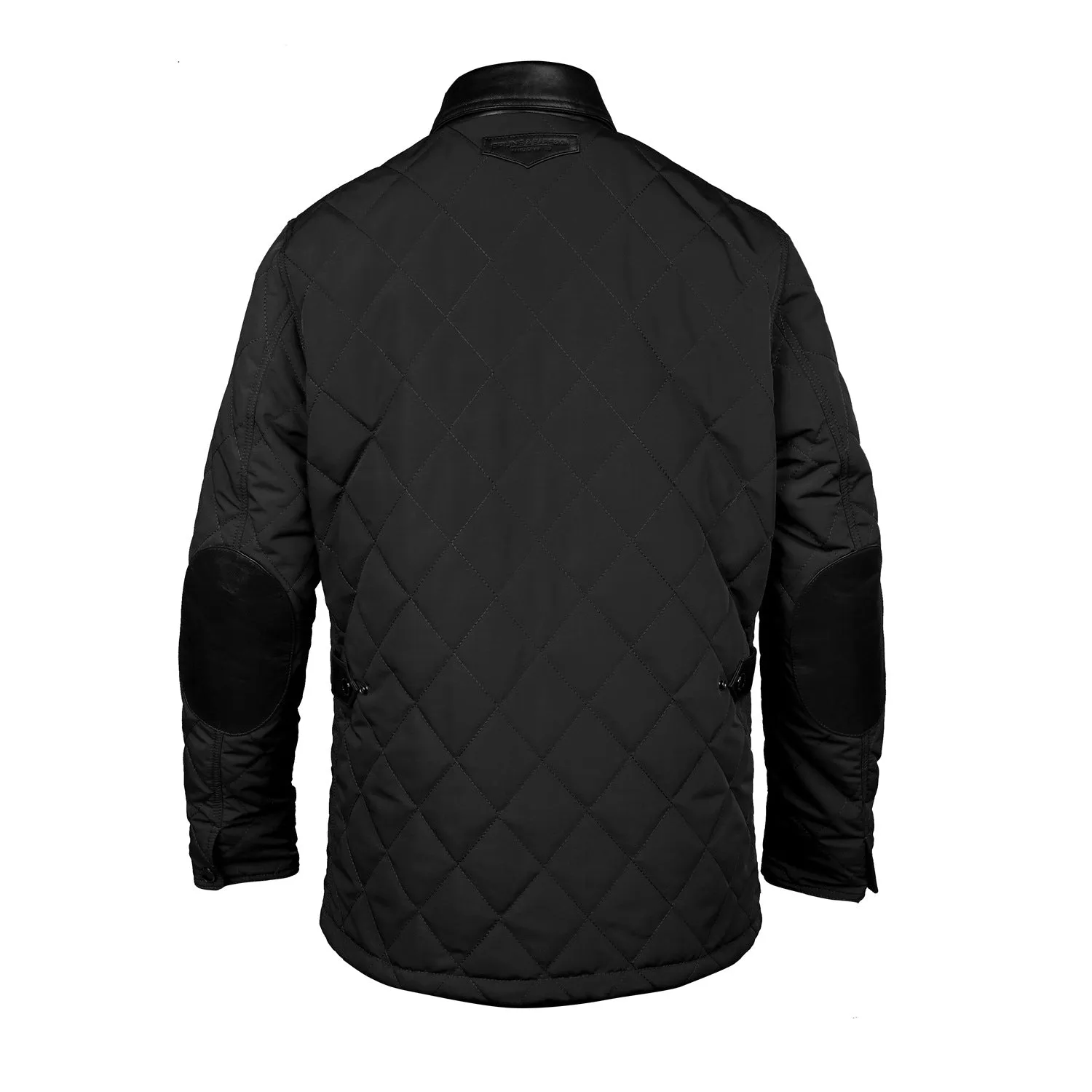 Short standing Collar Black Puffer jacket