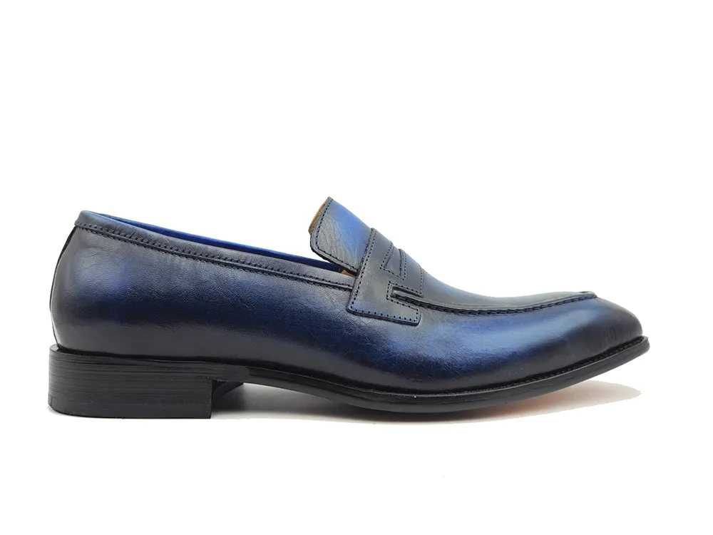 Signature Leather Penny Loafer Slip-on