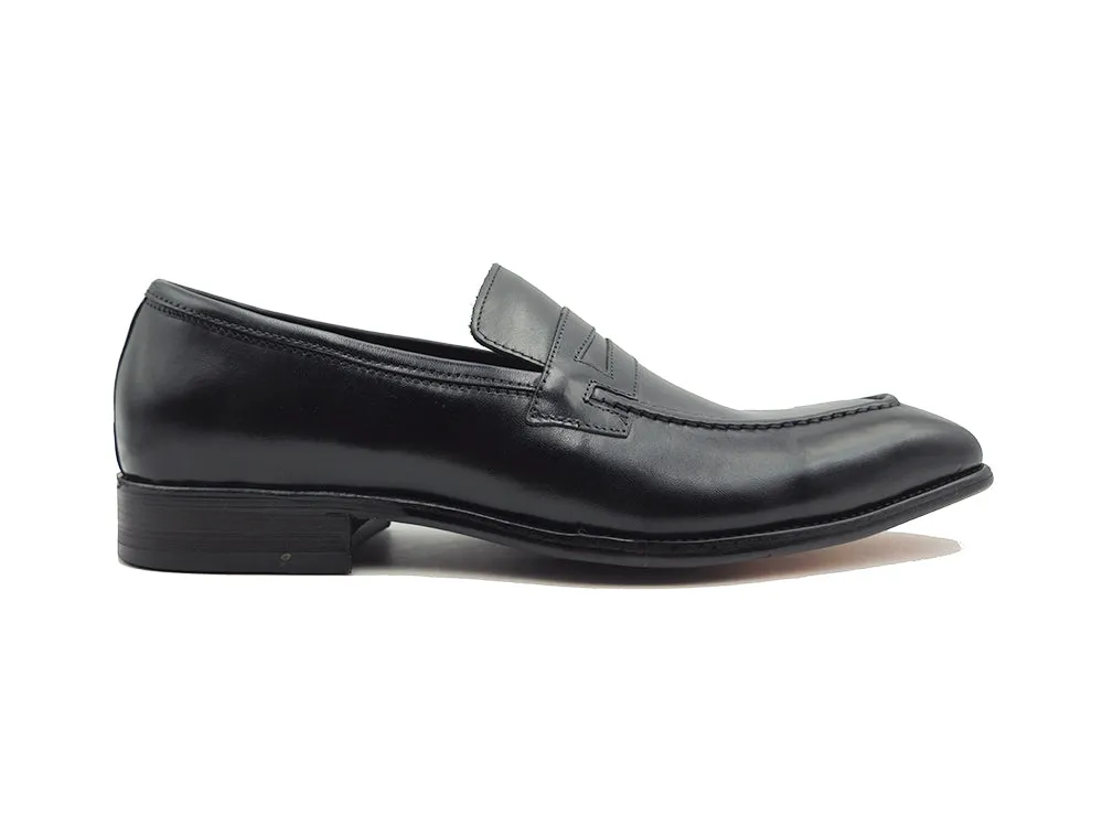 Signature Leather Penny Loafer Slip-on