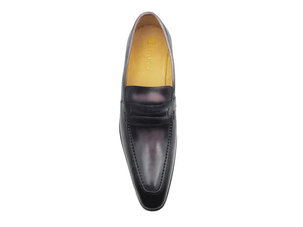 Signature Leather Penny Loafer Slip-on