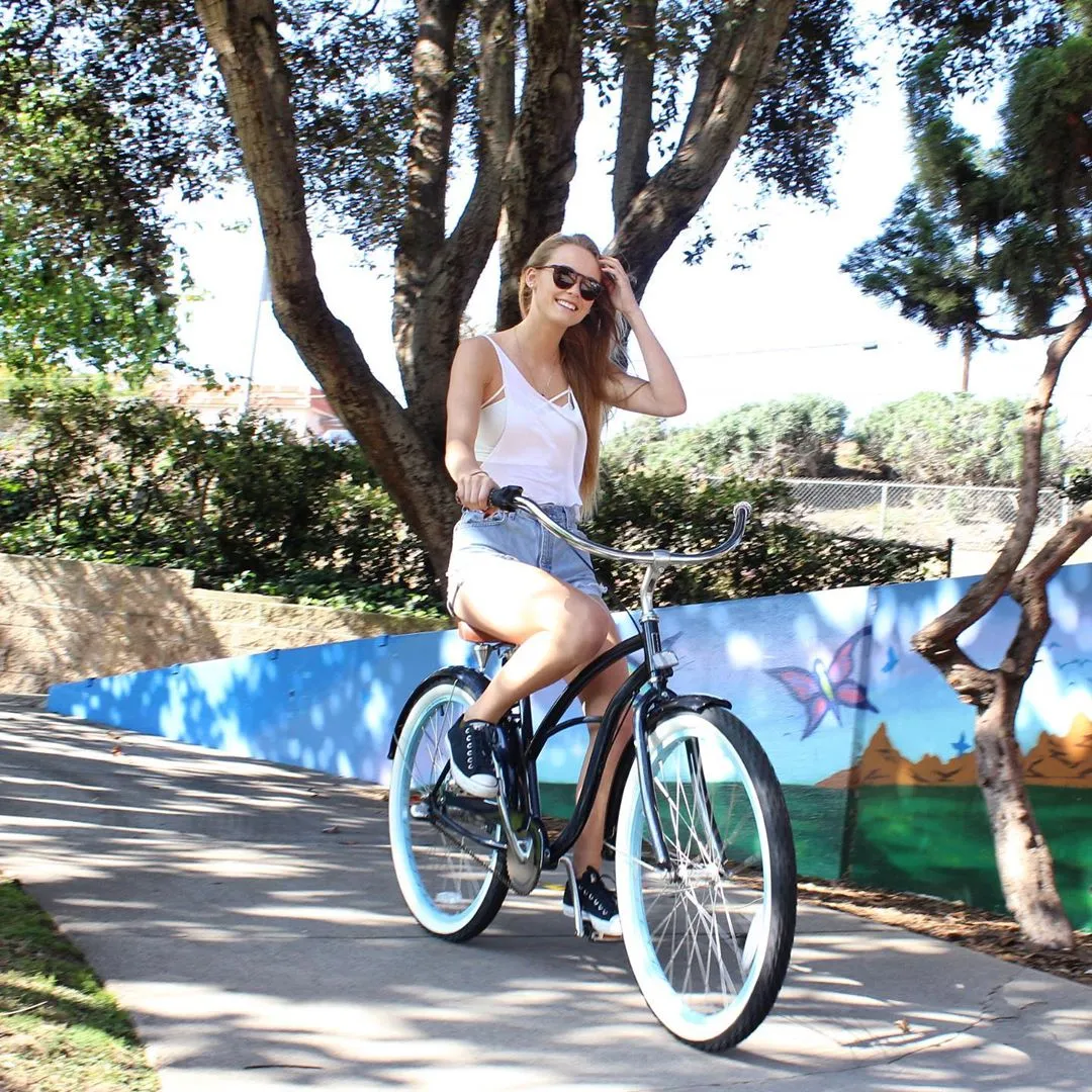 sixthreezero BE Women's Single Speed Beach Cruiser Bicycle