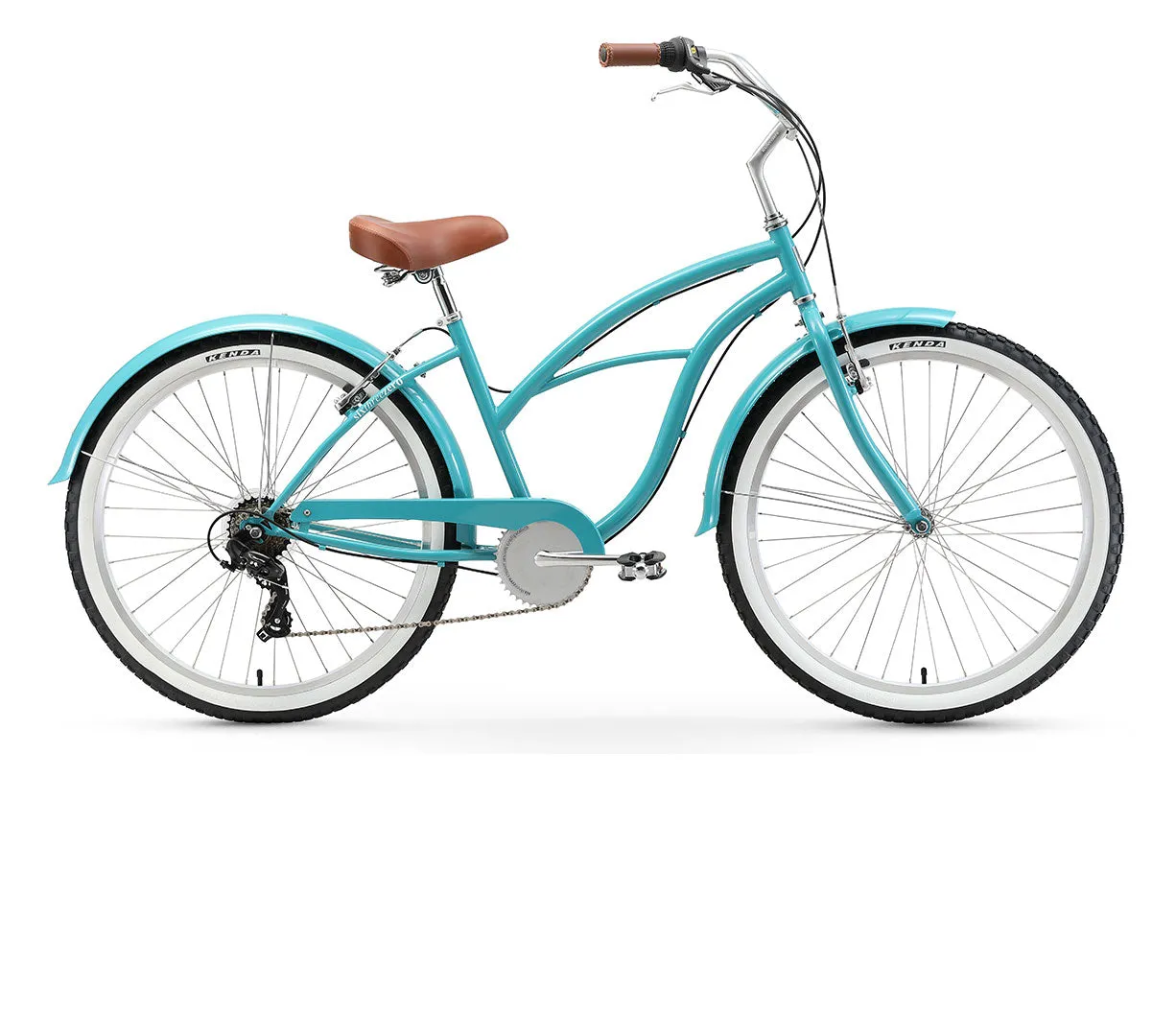 sixthreezero Breathe Women's 26" 7 Speed Beach Cruiser Bicycle