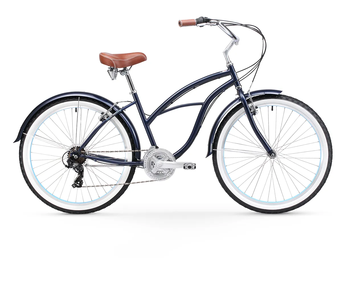 sixthreezero Classic Edition Women's 26" 21 Speed Beach Cruiser Bicycle