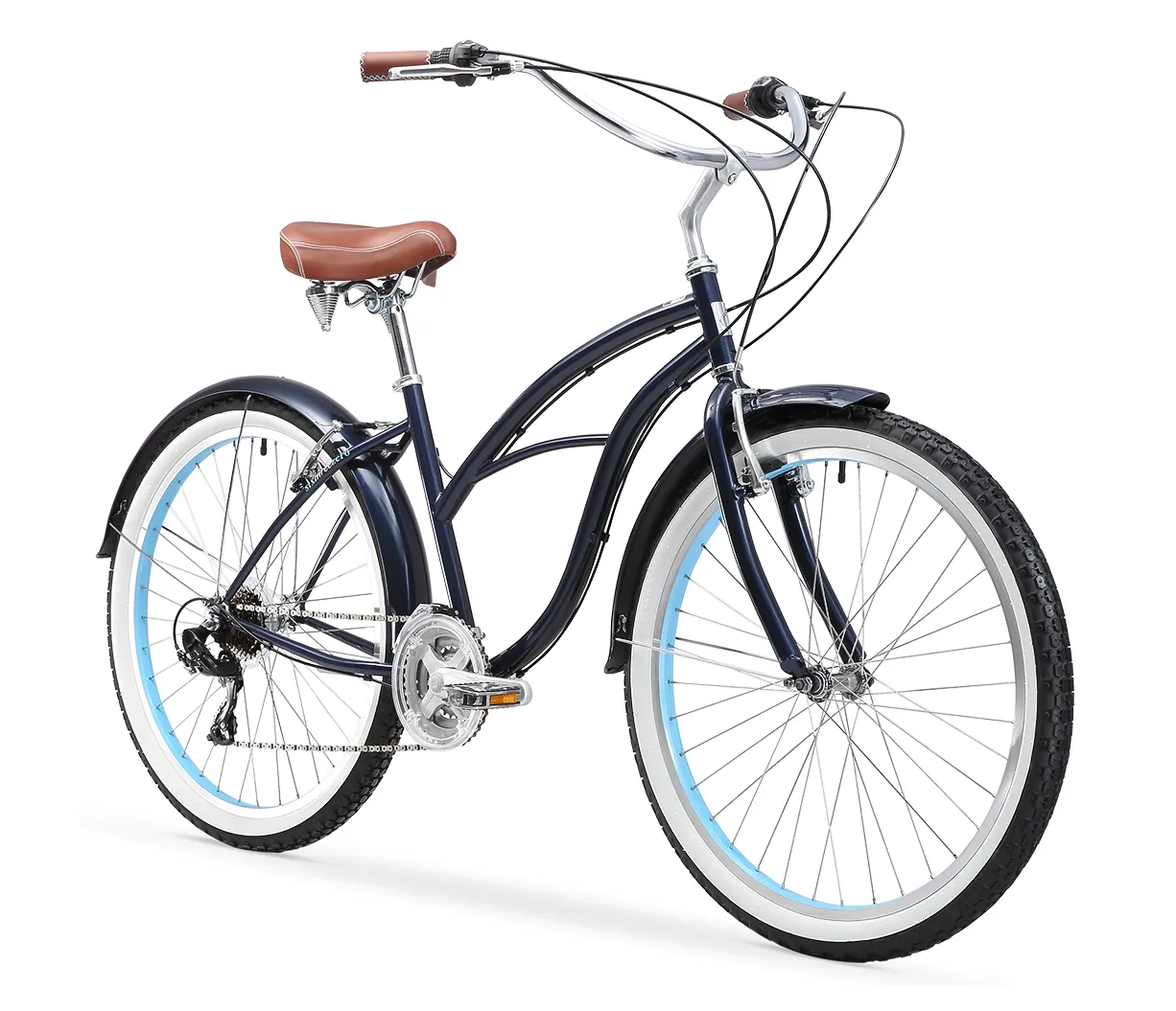 sixthreezero Classic Edition Women's 26" 21 Speed Beach Cruiser Bicycle