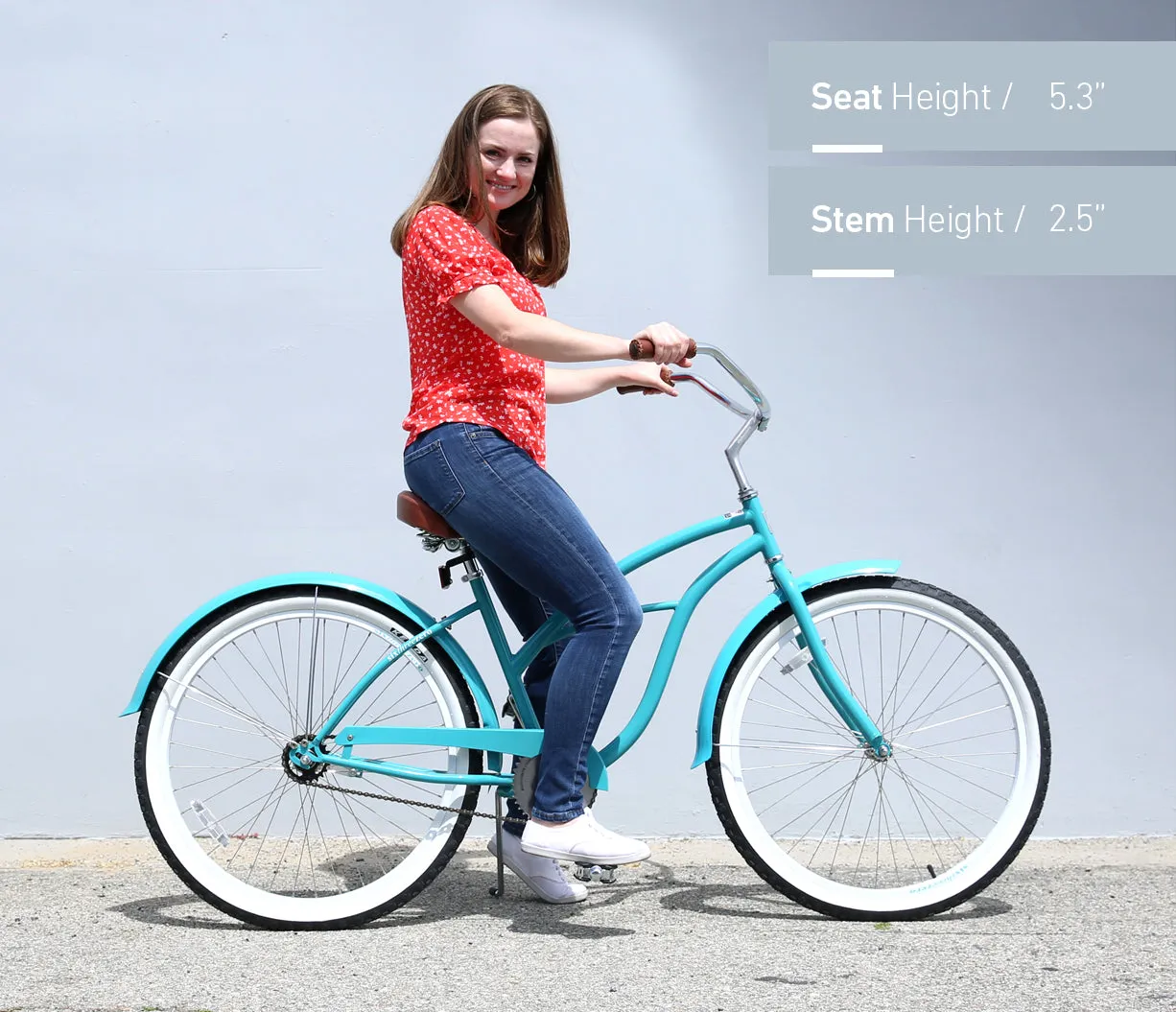 sixthreezero Dreamcycle Single Speed Women's Beach Cruiser Bike