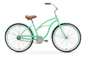 sixthreezero Serenity Women's 26" Single Speed Beach Cruiser Bicycle