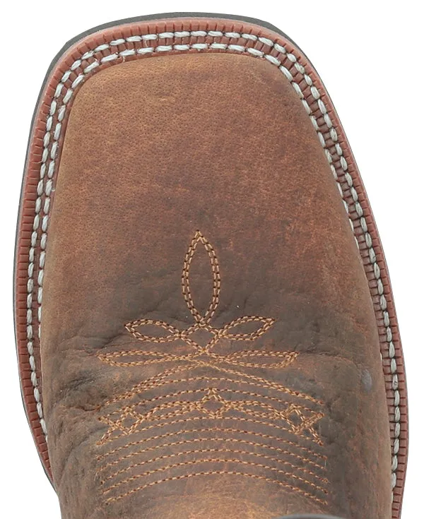 'Smoky Mountain' Men's Timber Square Toe - Brown / Burnt Apple