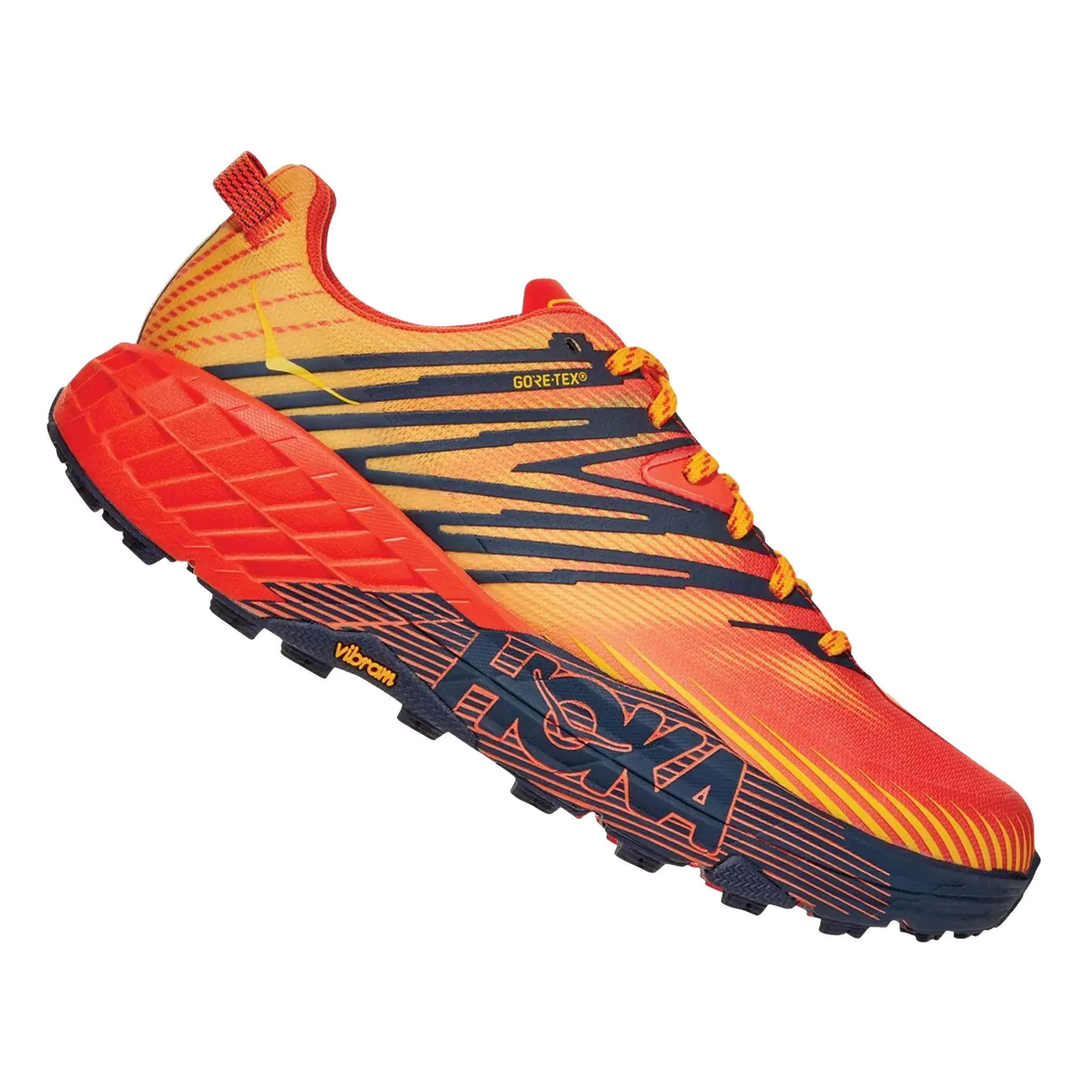 Speedgoat 4 Gore-Tex - Mandarin Red / Gold Fusion