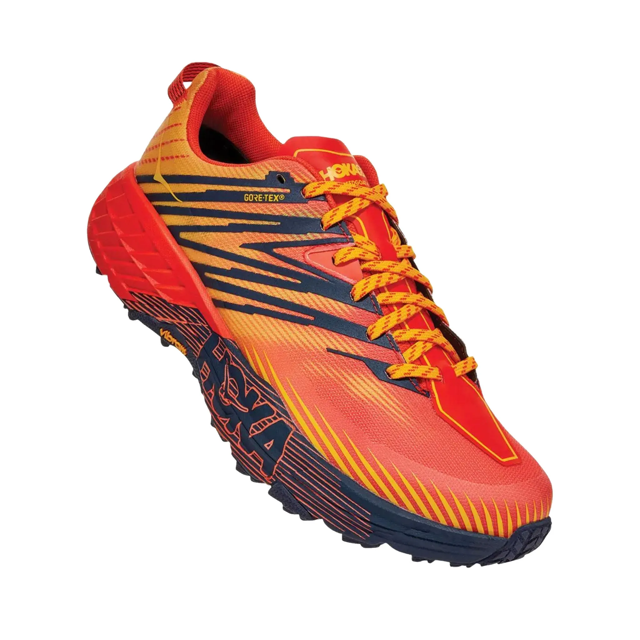 Speedgoat 4 Gore-Tex - Mandarin Red / Gold Fusion