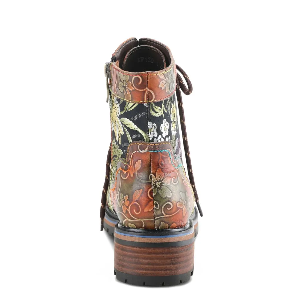 Spring Step Shoes L'Artiste Fantastic Women's Floral Boots