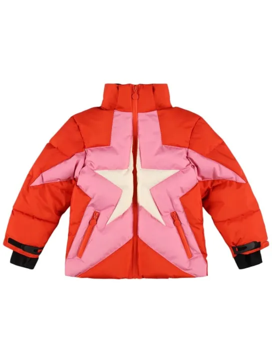 Stella McCartney Kids   Poly puffer snow jacket 