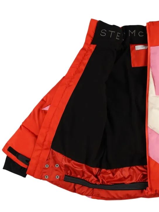 Stella McCartney Kids   Poly puffer snow jacket 