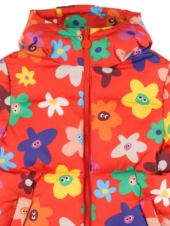 Stella McCartney Kids   Recycled nylon puffer jacket 