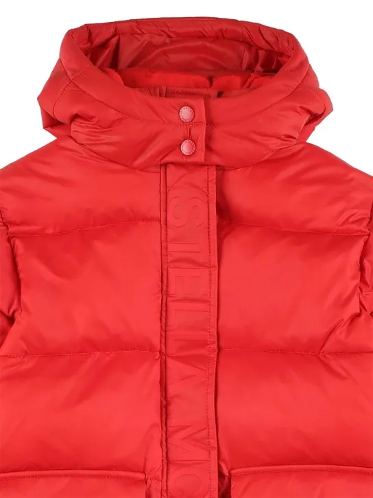 Stella McCartney Kids   Recycled nylon puffer jacket 