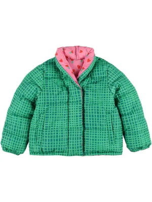 Stella McCartney Kids   Reversible recycled nylon puffer jacket 