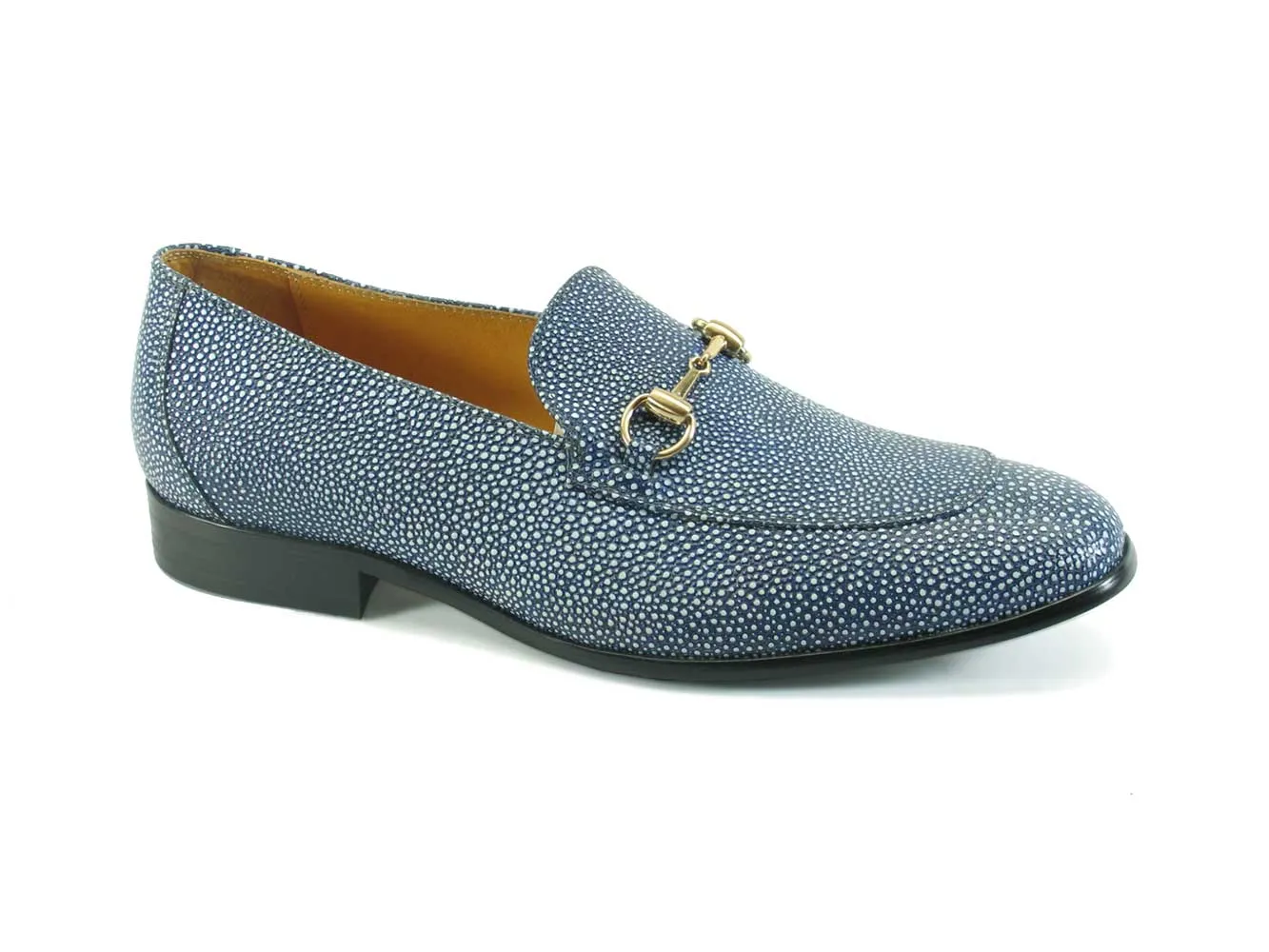 Stingray Embossed Horsebit Loafer