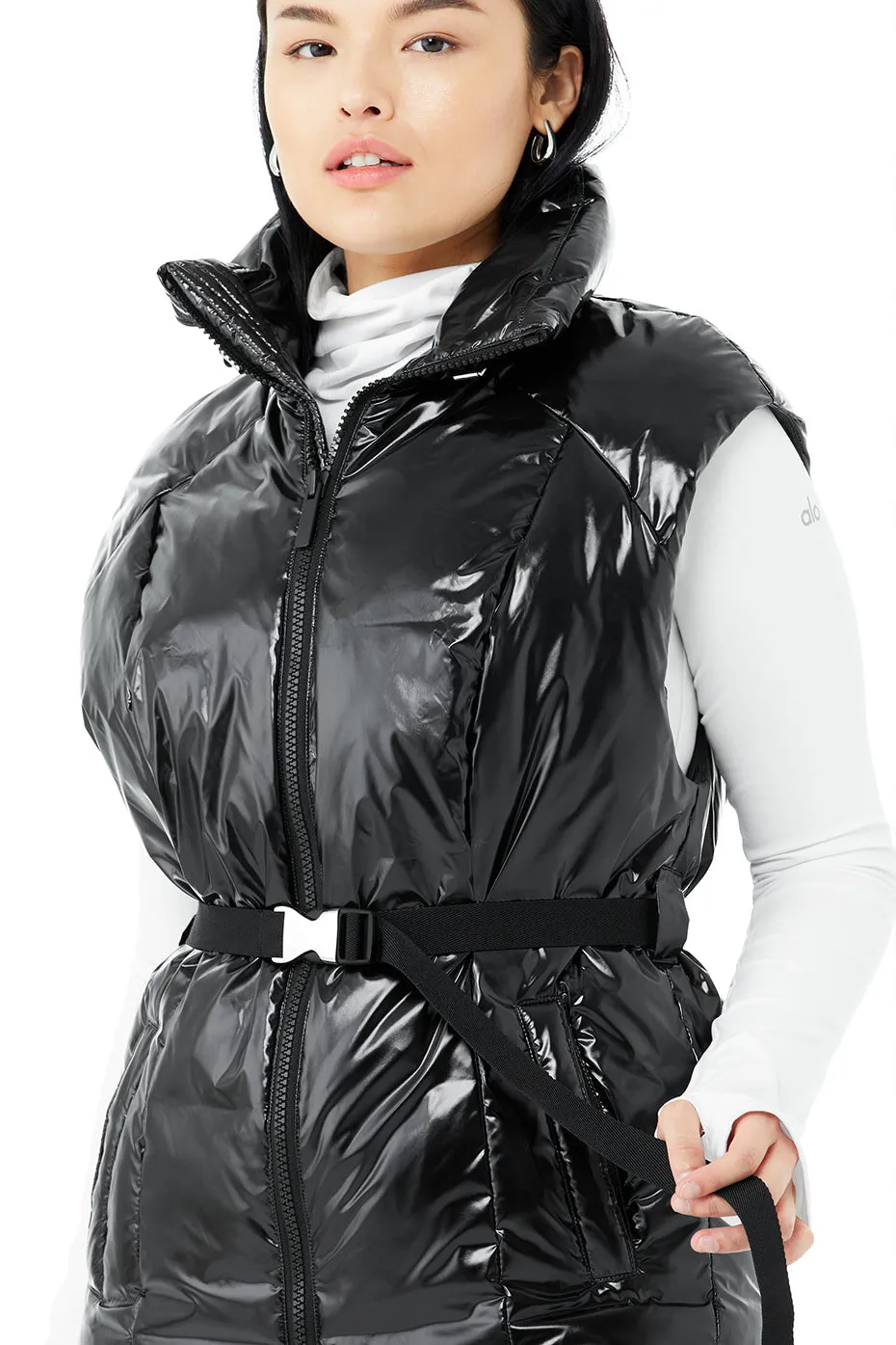 Stunner Puffer Vest - Black