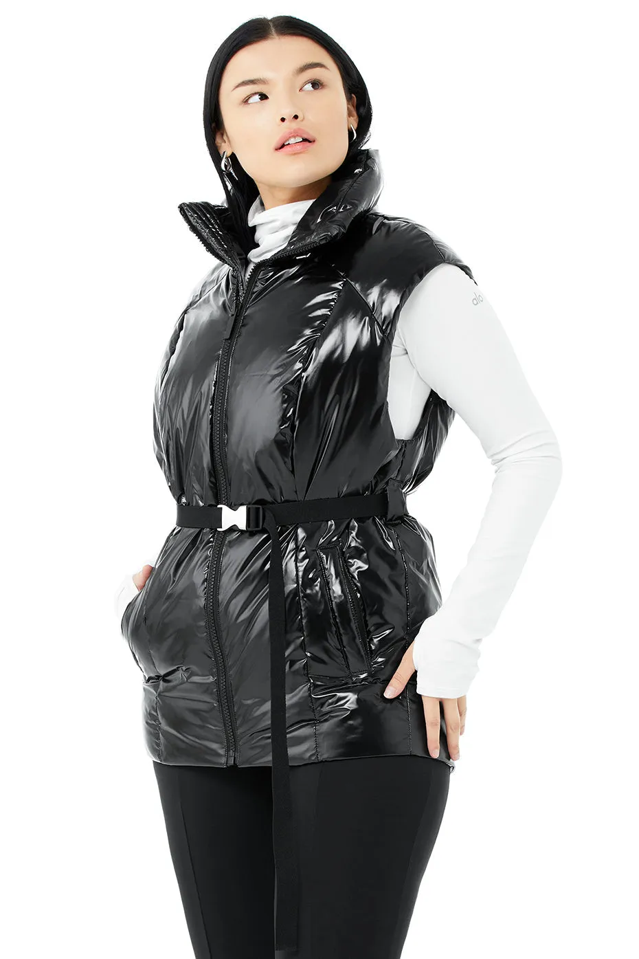 Stunner Puffer Vest - Black