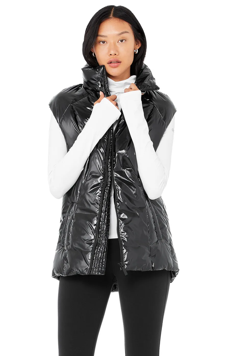 Stunner Puffer Vest - Black