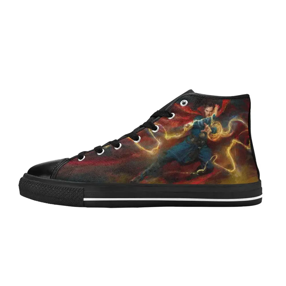 Superhero Shoes Doctor Strange Shoes High Top Sneakers for Kids and Adults