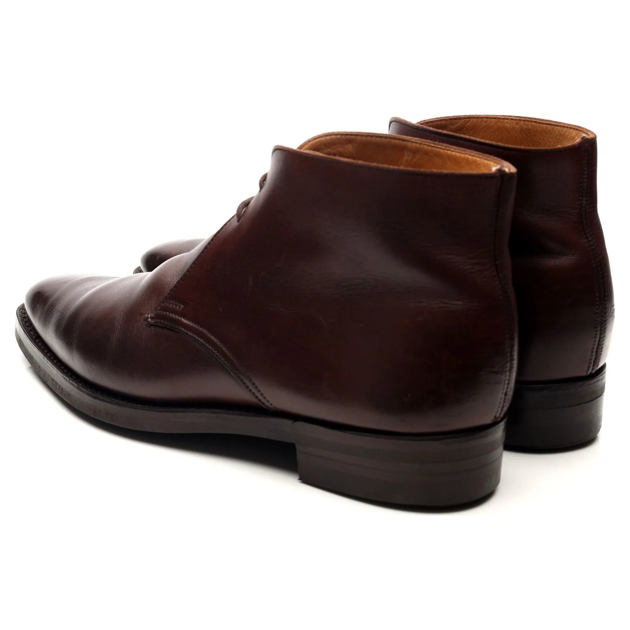 'Tetbury' Dark Brown Brown Chukka Boots UK 6.5 E