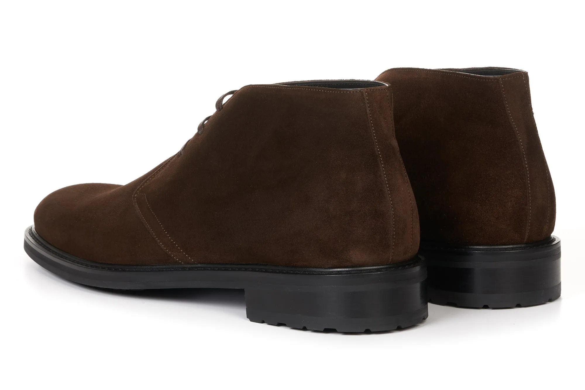 The Agnelli Chukka Boot - Brown Suede