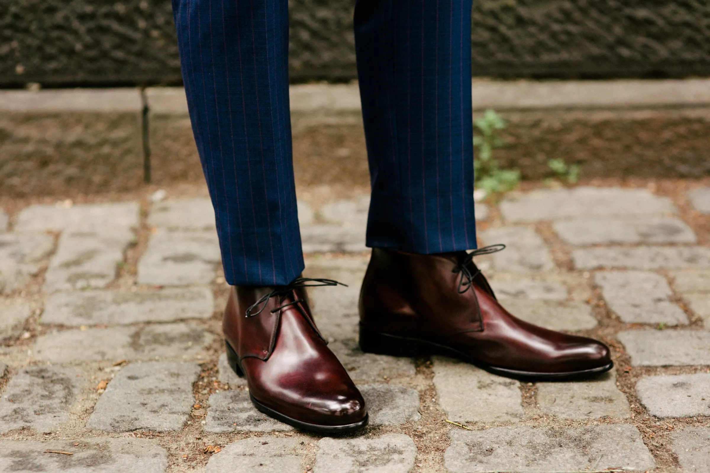 The Newman Chukka Boot - Oxblood