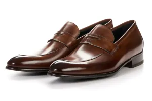 The Stewart Penny Loafer - Brown