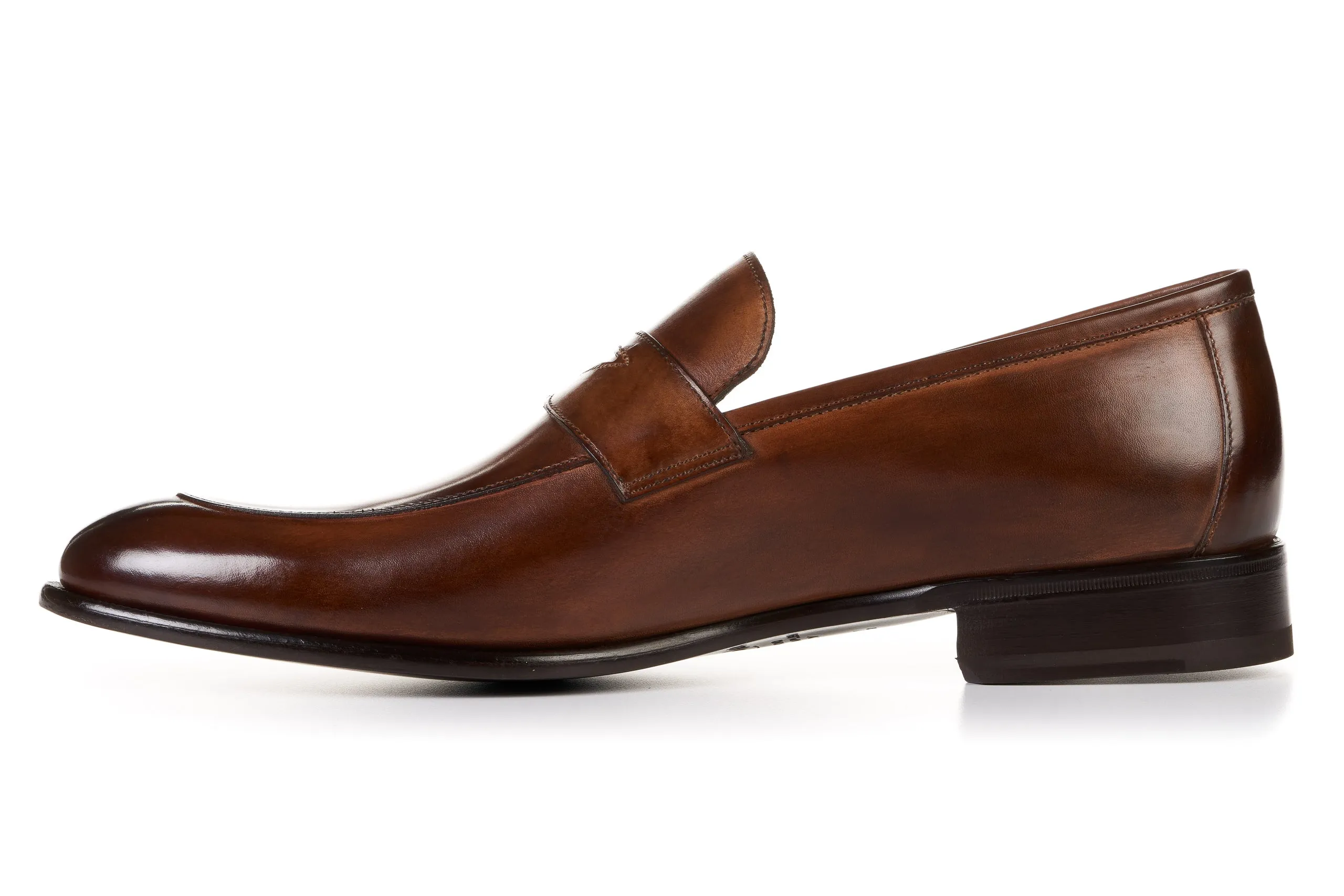 The Stewart Penny Loafer - Brown