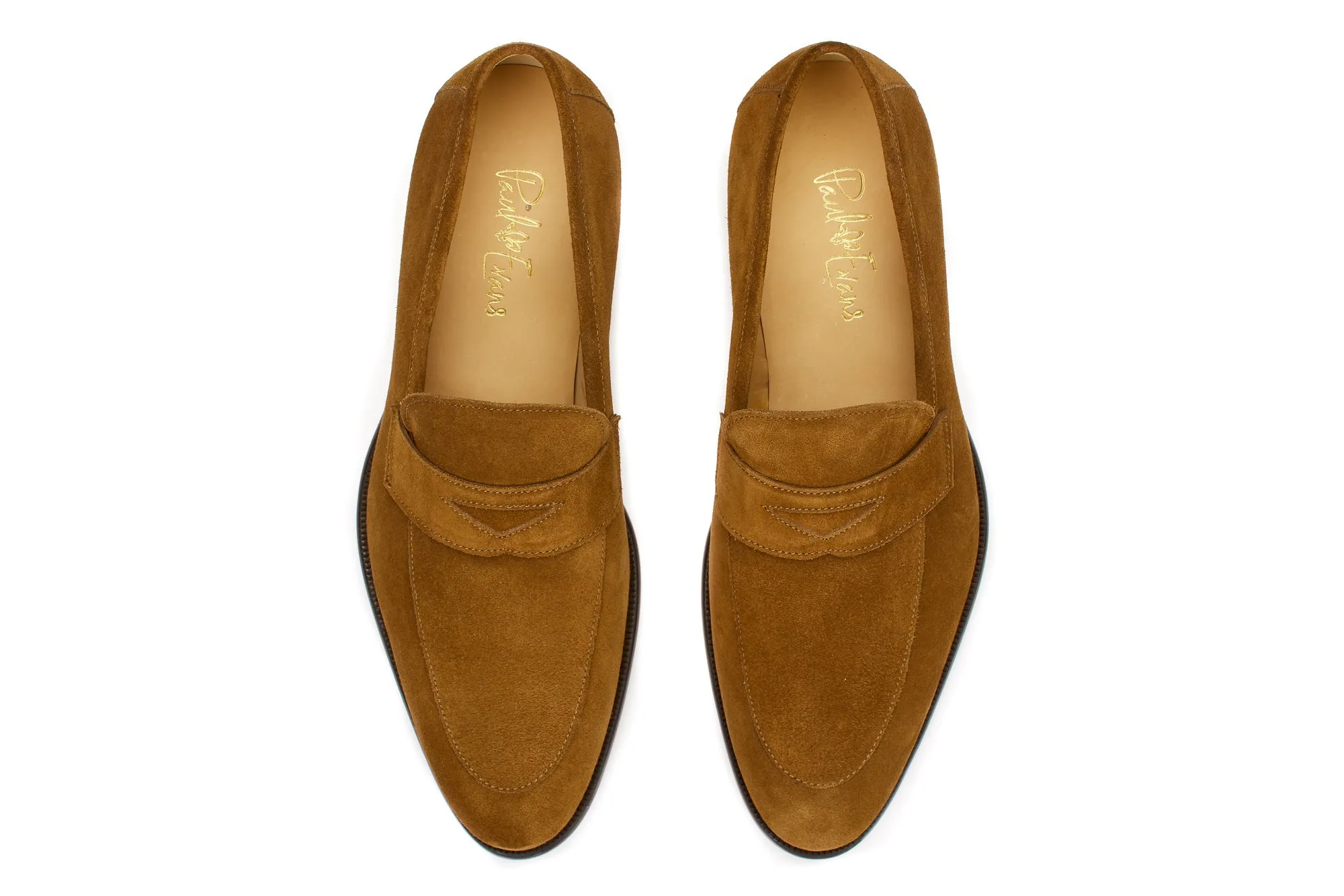 The Stewart Penny Loafer - Cacao Suede