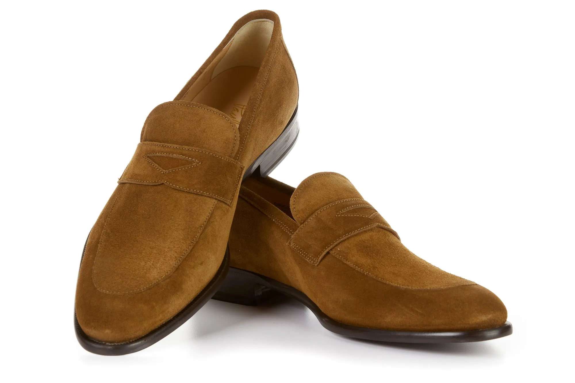 The Stewart Penny Loafer - Cacao Suede