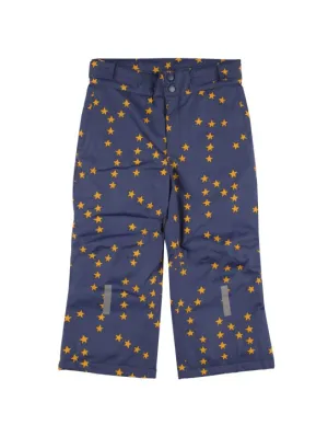 Tiny Cottons   Star print nylon puffer ski pants 