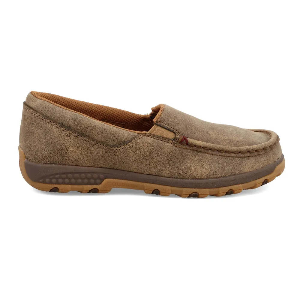 Twisted X Women's Slip-On Driving Moc - Bomber WXC0004