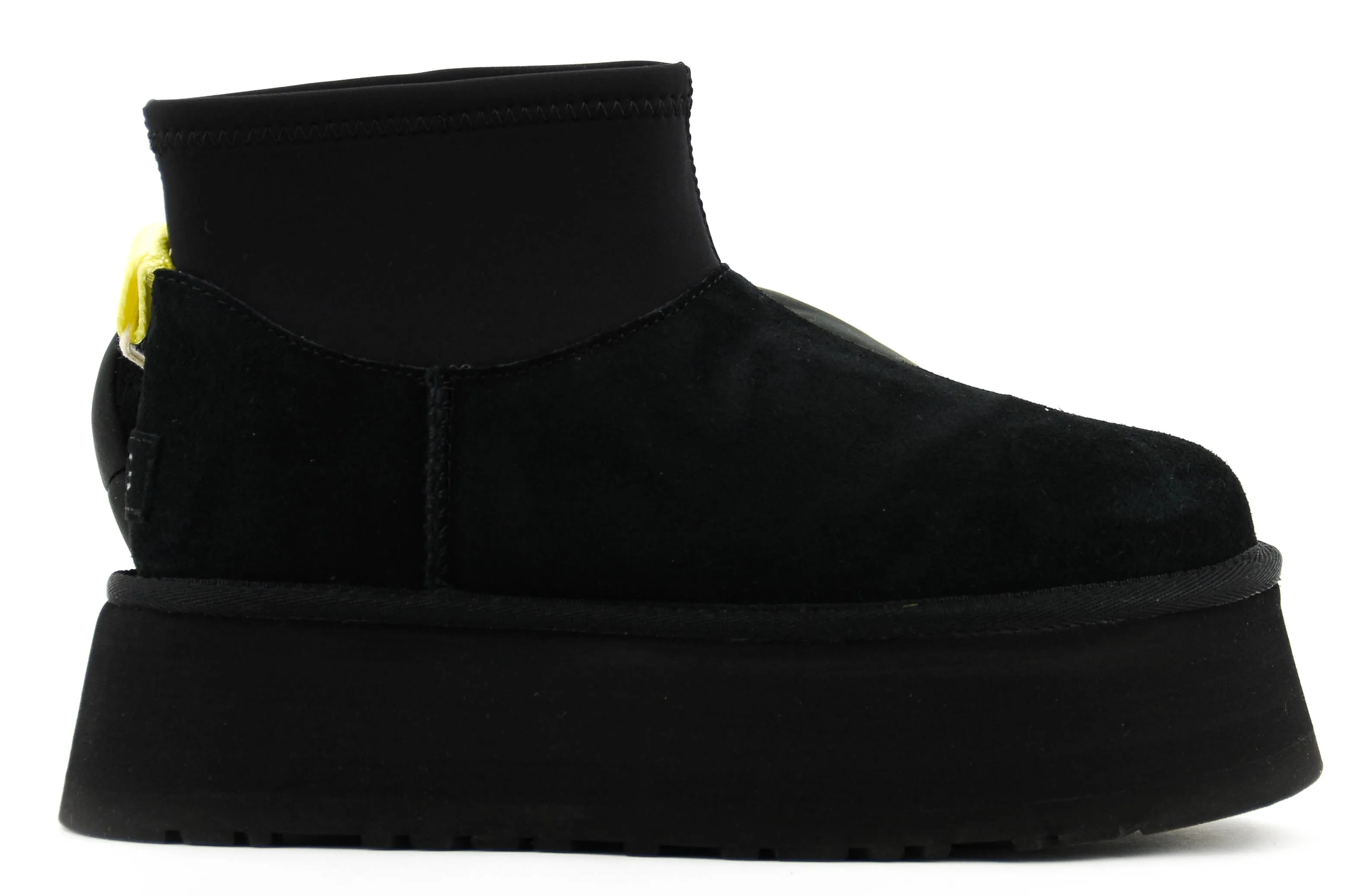 UGG CLASSIC MINI DIPPER PUFFER BLACK