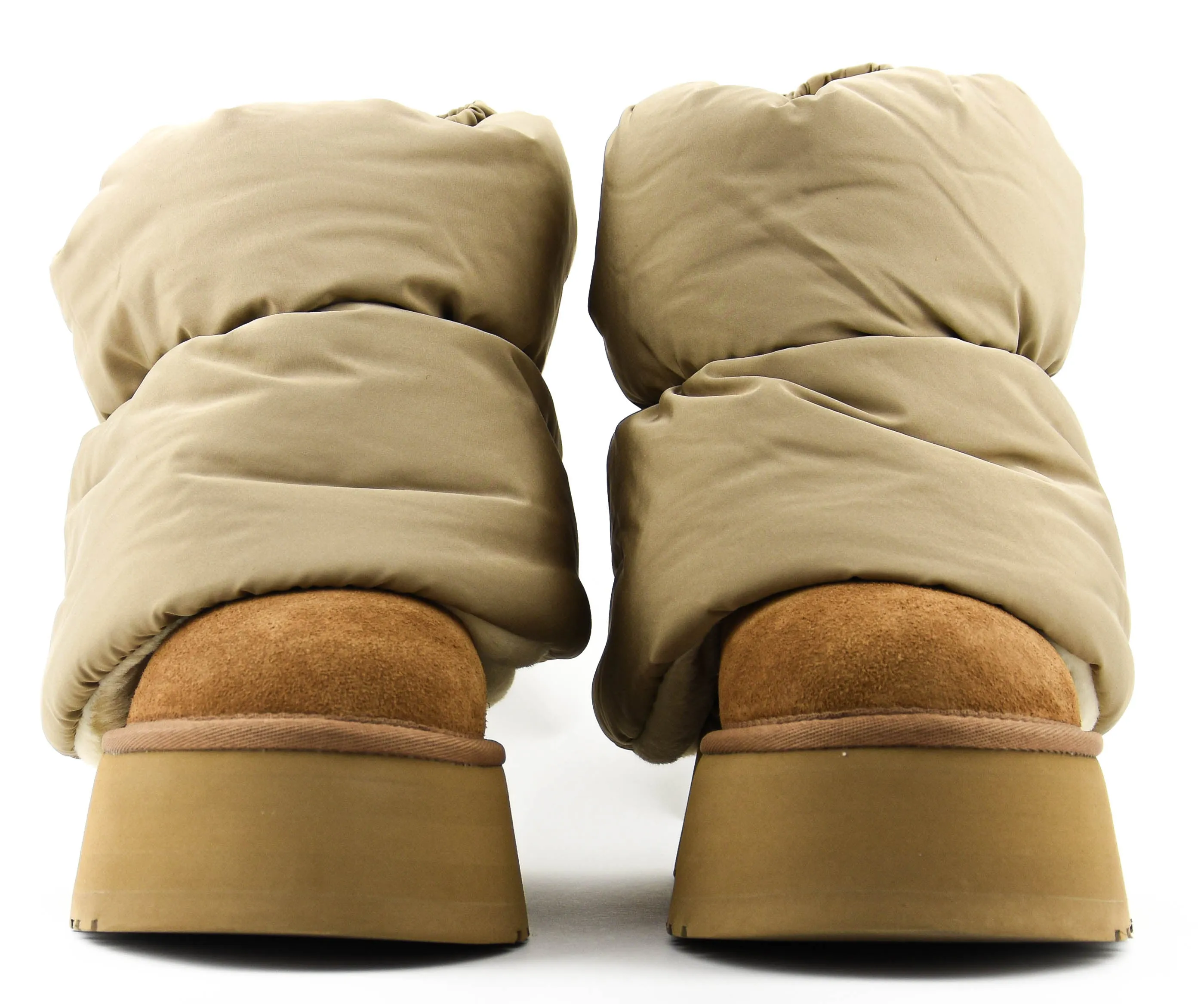 UGG CLASSIC MINI DIPPER PUFFER CHESTNUT