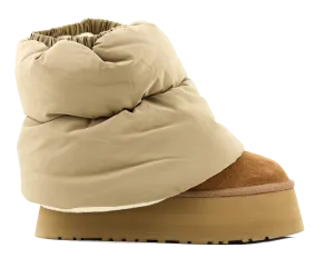 UGG CLASSIC MINI DIPPER PUFFER CHESTNUT