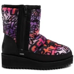 Ugg Women's Ridge Graffiti Pop Puffer Boot Multi