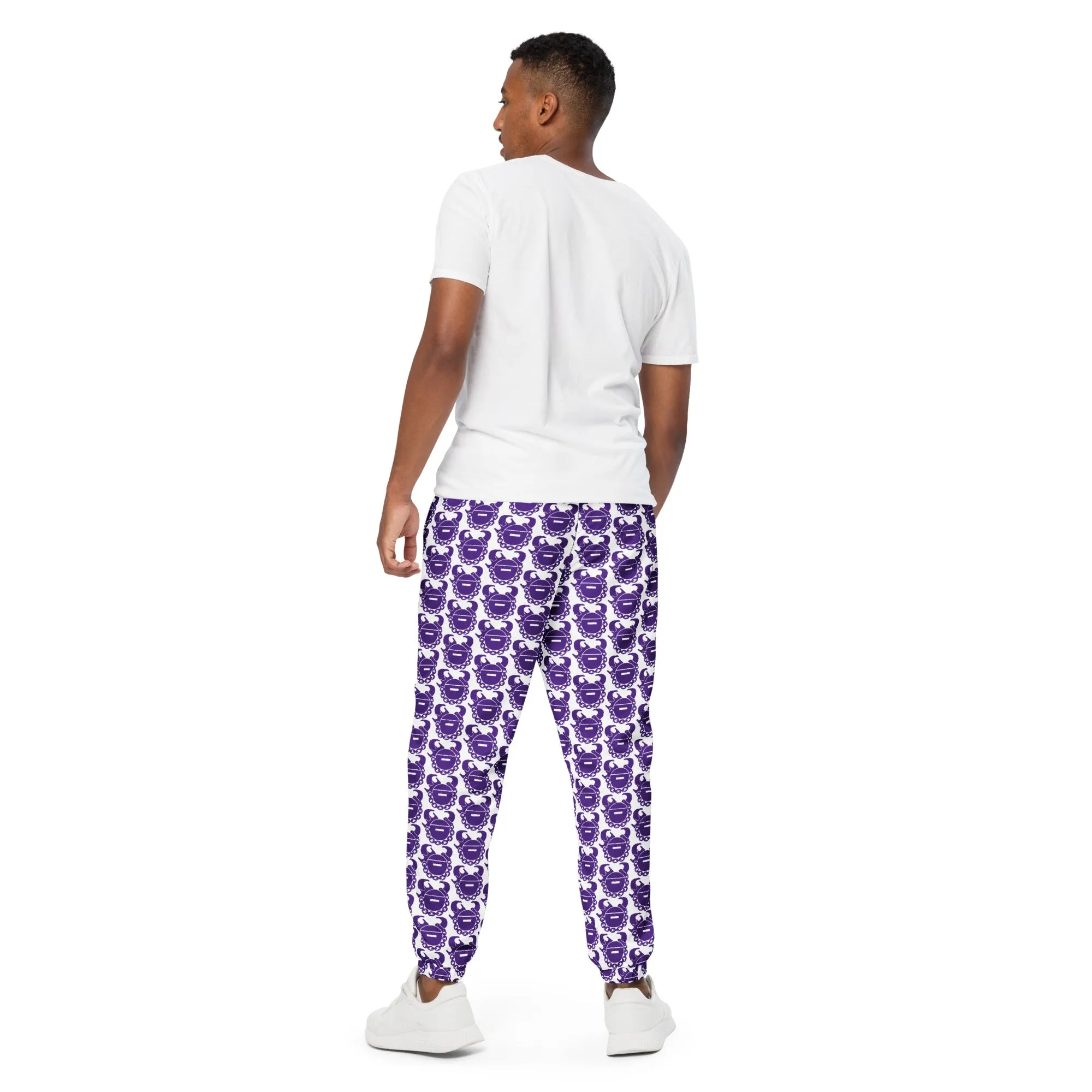 Unisex Track Pants - Purple Helmets