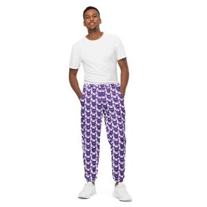 Unisex Track Pants - Purple Helmets