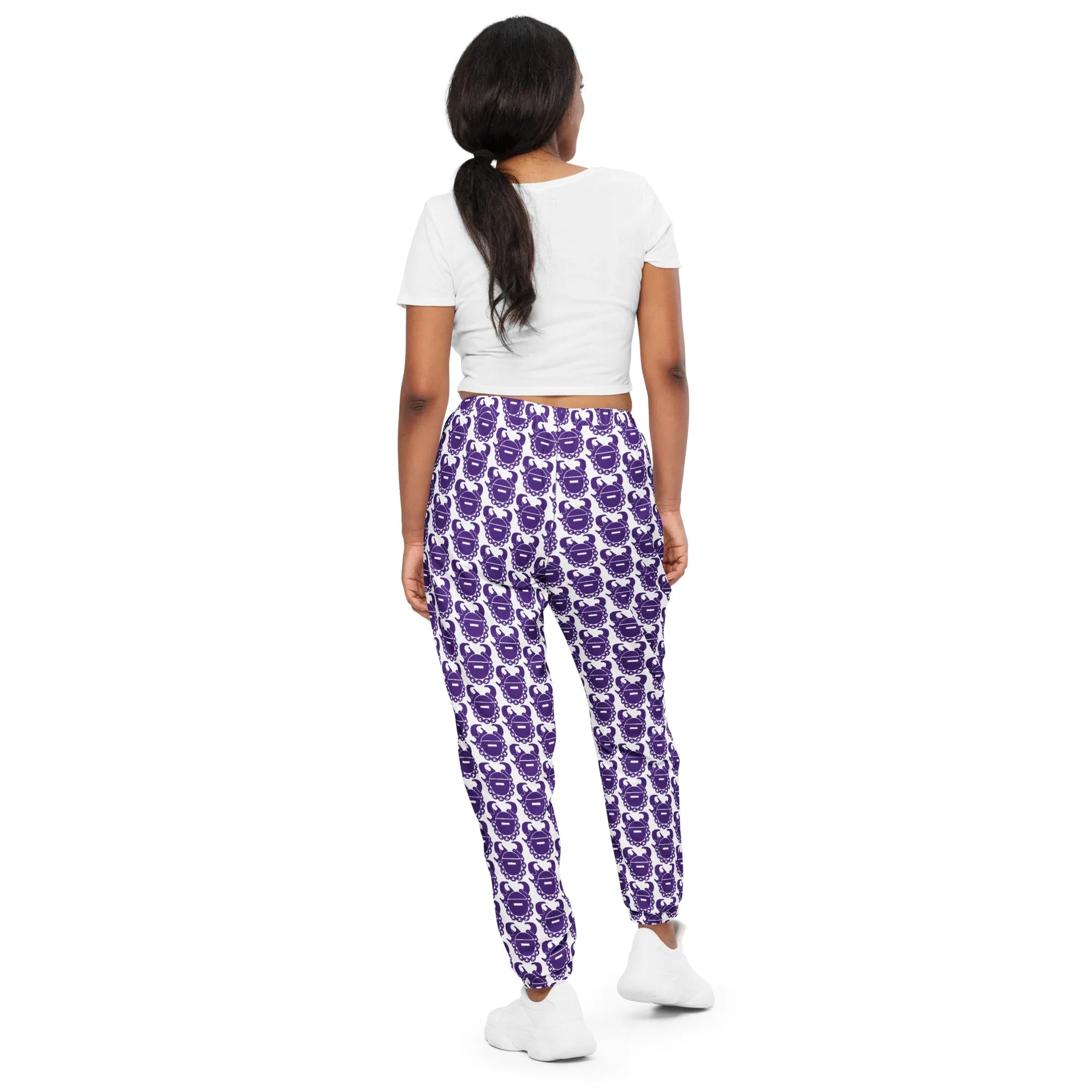 Unisex Track Pants - Purple Helmets