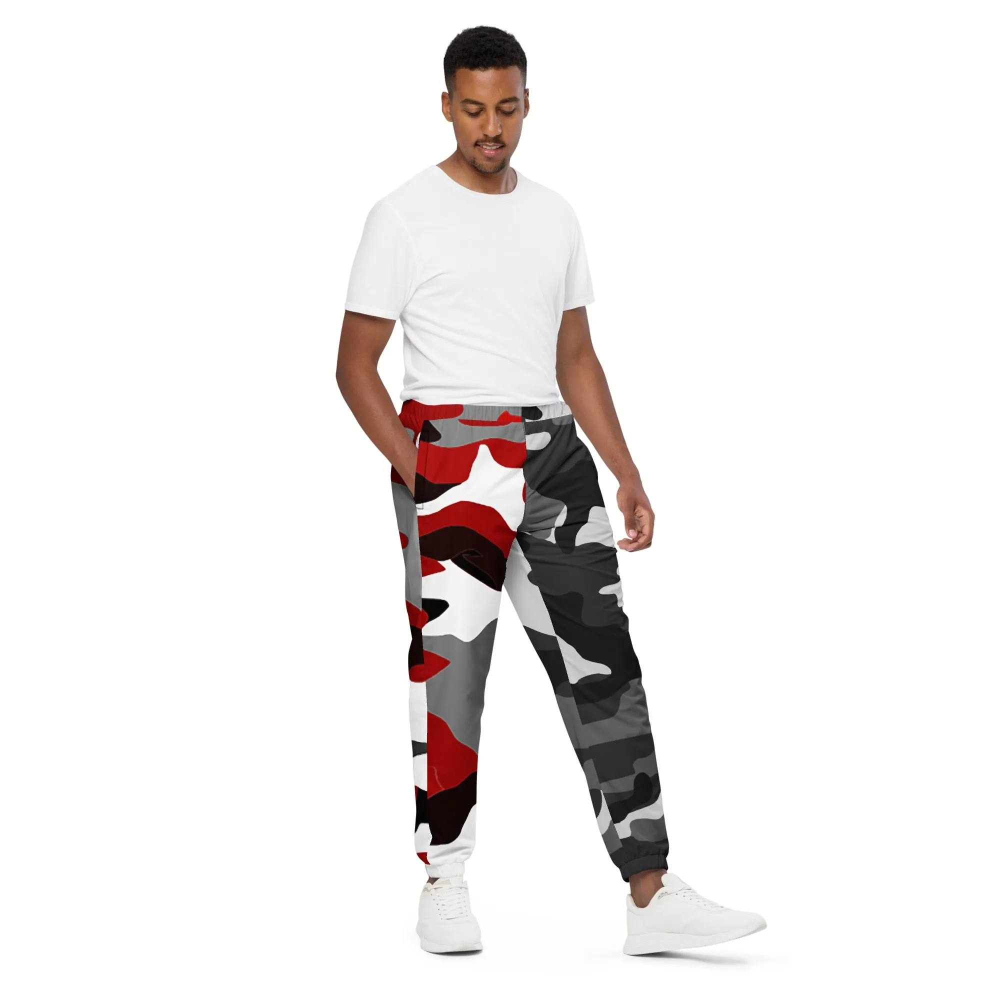 Urban Dept Naptown, Indiana From the Trenches We Rise Camo Track Pants