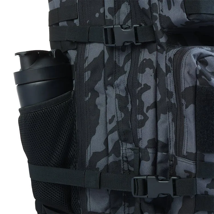 Urban Gym Wear Tactical Backpack 45L - Black Grey/Camo