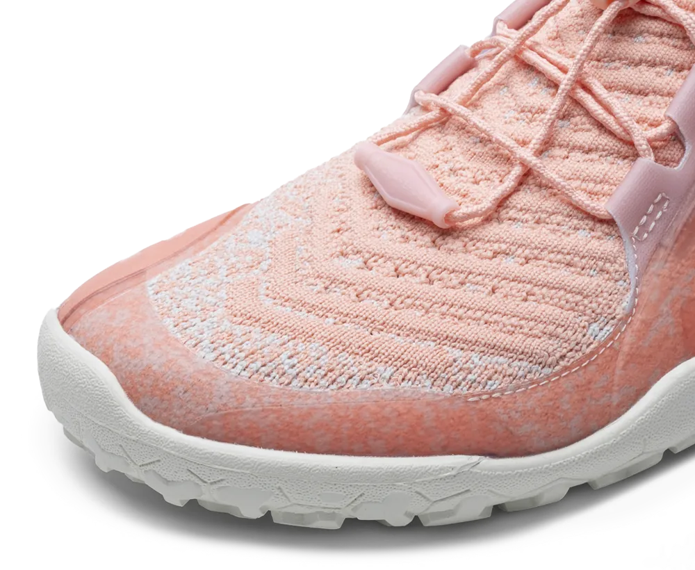 Vivobarefoot Women's Primus Trail Knit FG Peach Melba