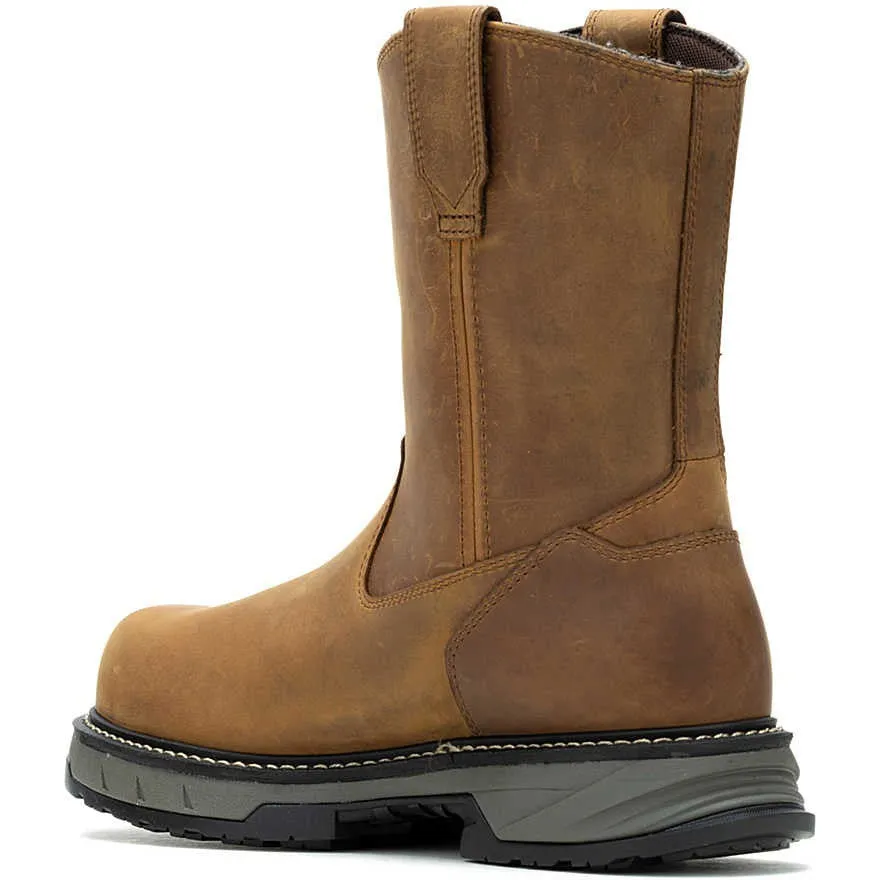 Wolverine Men's Reforce 10" Comp Toe WP Wellington Work Boot- Cashew- W241027